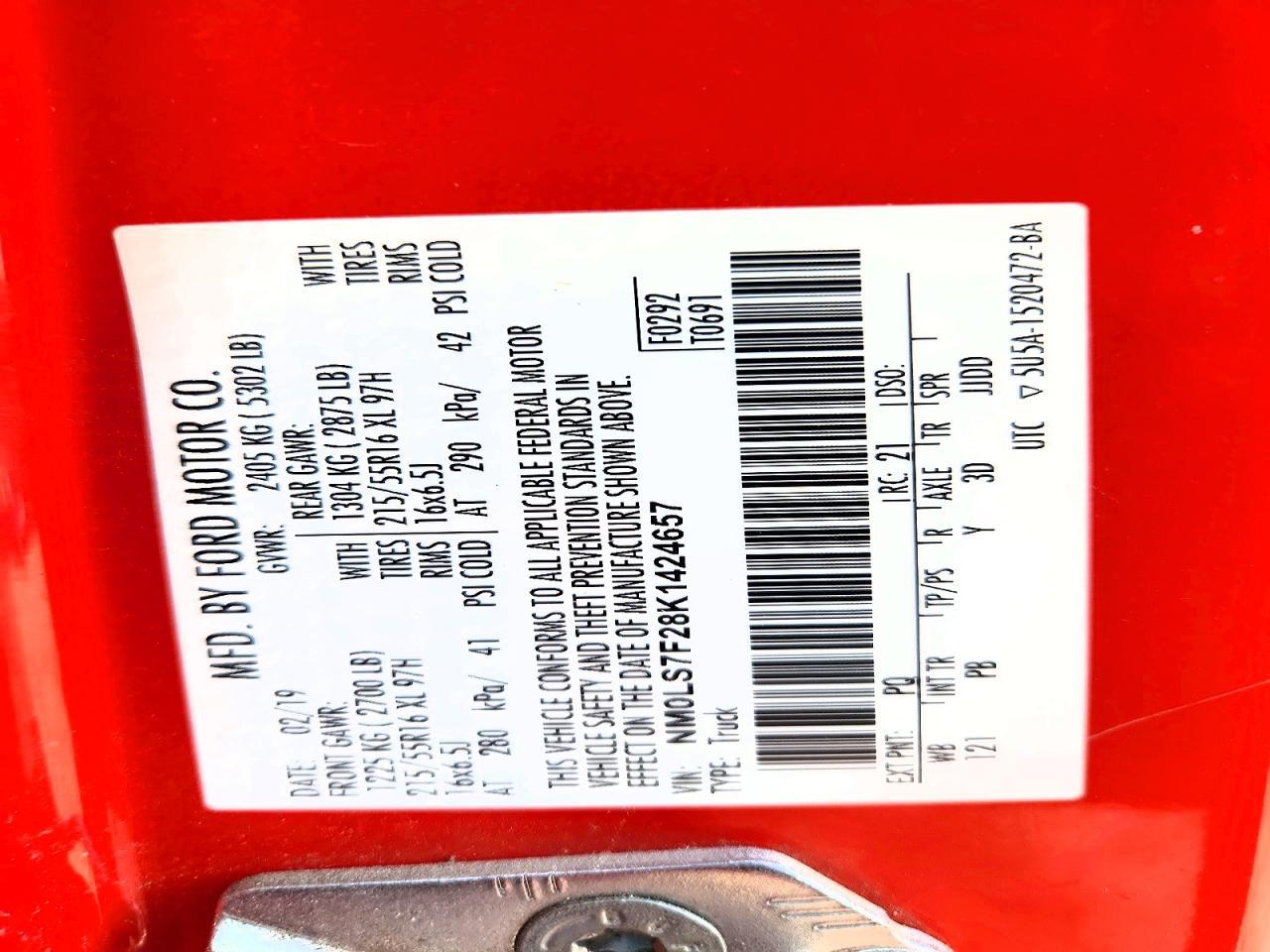 2019 Ford Transit Connect XLT