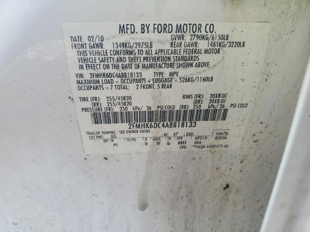 2010 Ford Flex Limited