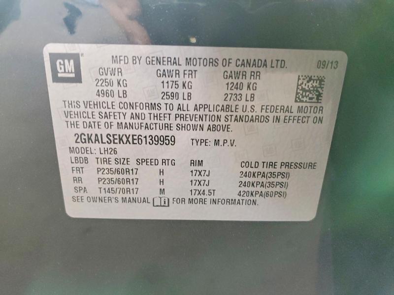 2014 GMC Terrain slt