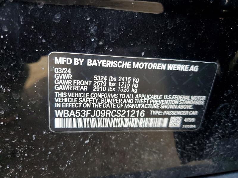 2024 BMW 530 xi