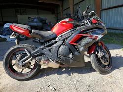 Vehiculos salvage en venta de Copart Houston, TX: 2016 Kawasaki EX650 E