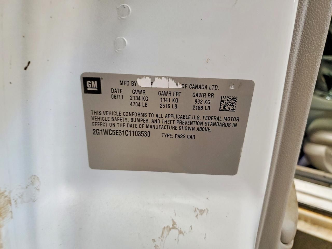 2012 Chevrolet Impala ltz