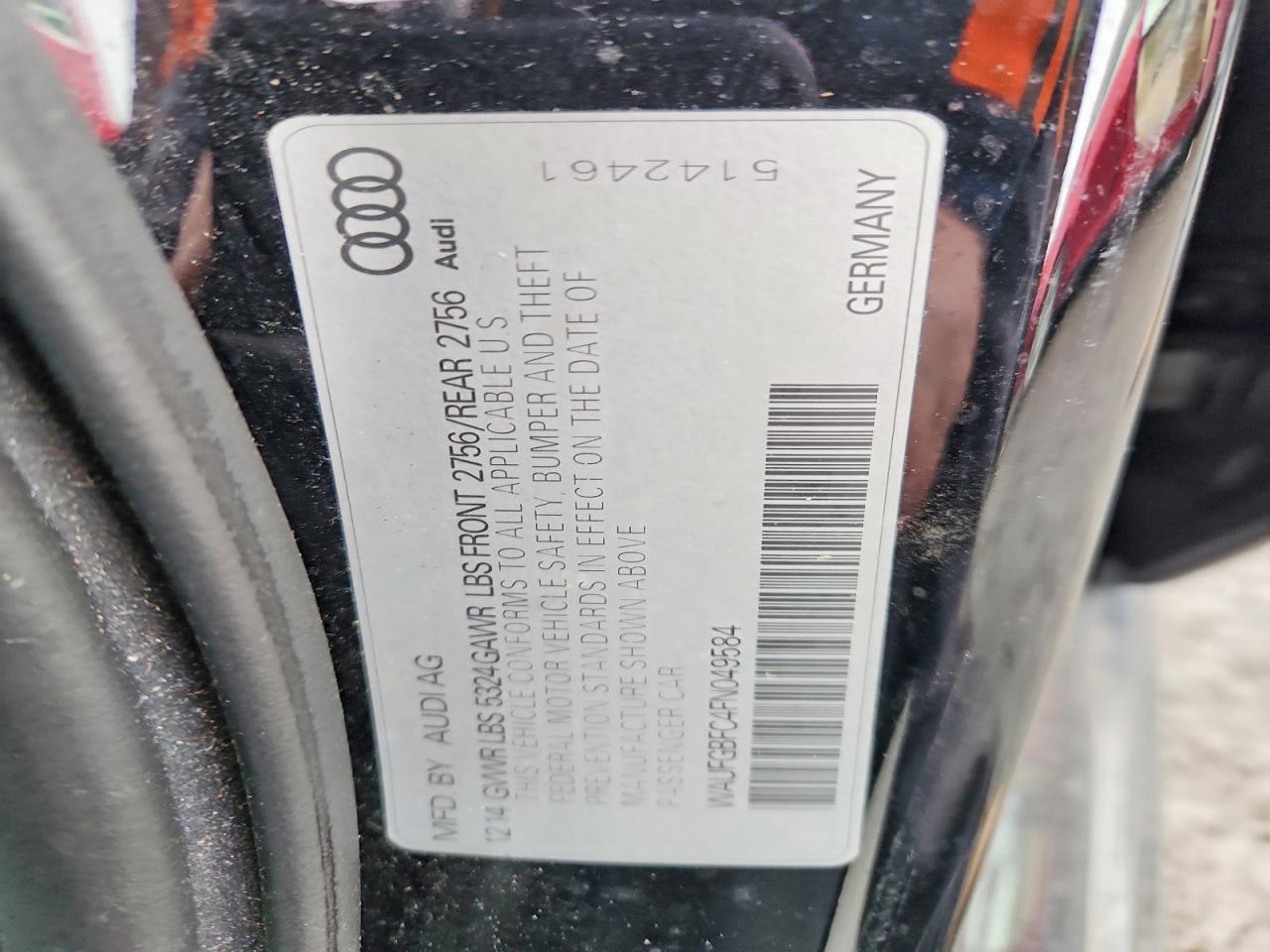 2015 Audi A6 Premium Plus