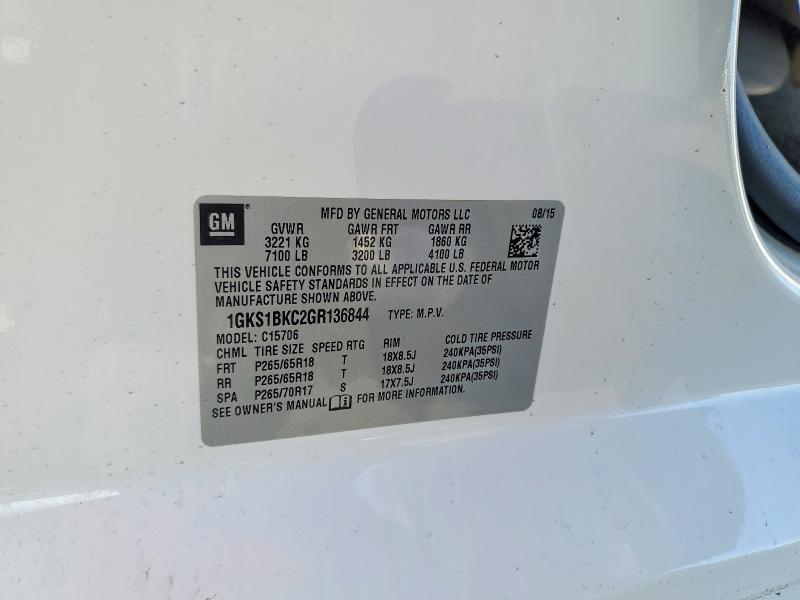 2016 GMC Yukon slt