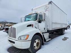 Salvage trucks for sale at Fredericksburg, VA auction: 2016 Kenworth T300 BOX Truck
