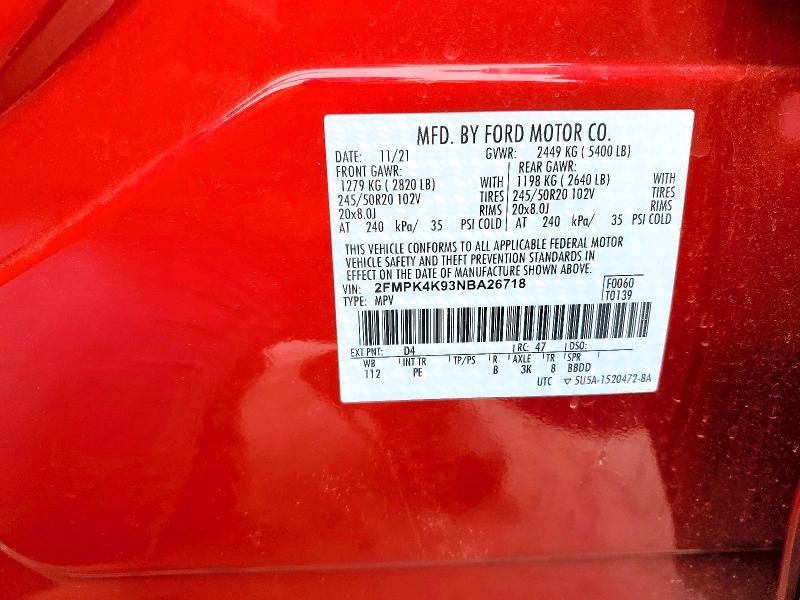 2022 Ford Edge Titanium