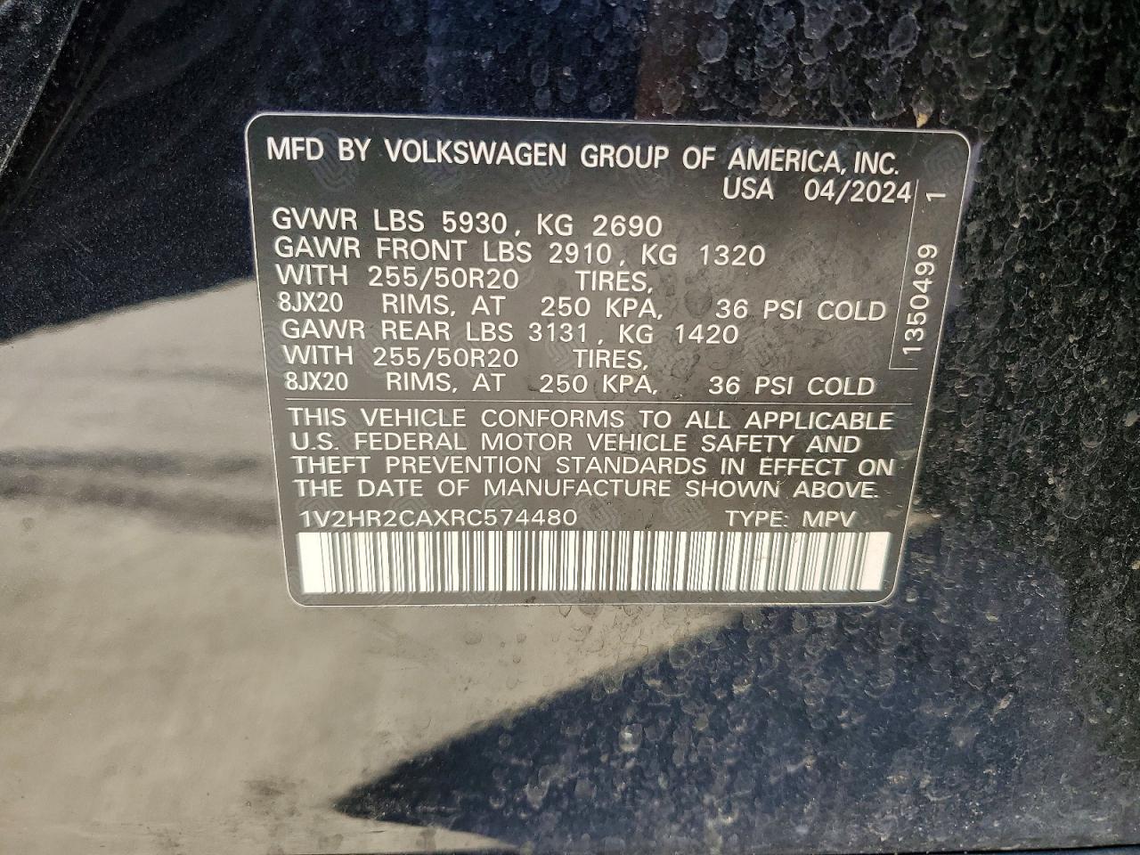 2024 Volkswagen Atlas se