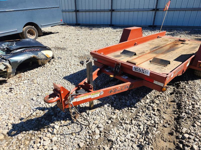 2017 Felling FT-6 T-1 Tilt Deck Equipment Trailer
