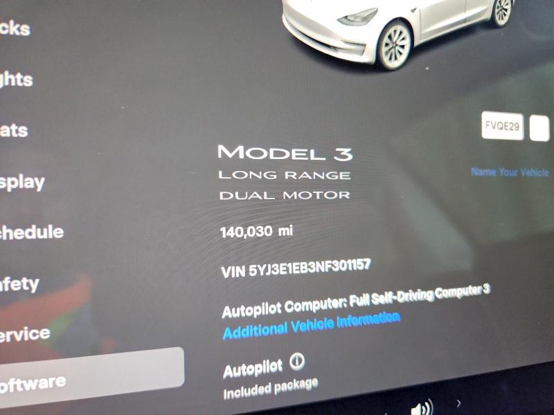 2022 Tesla Model 3