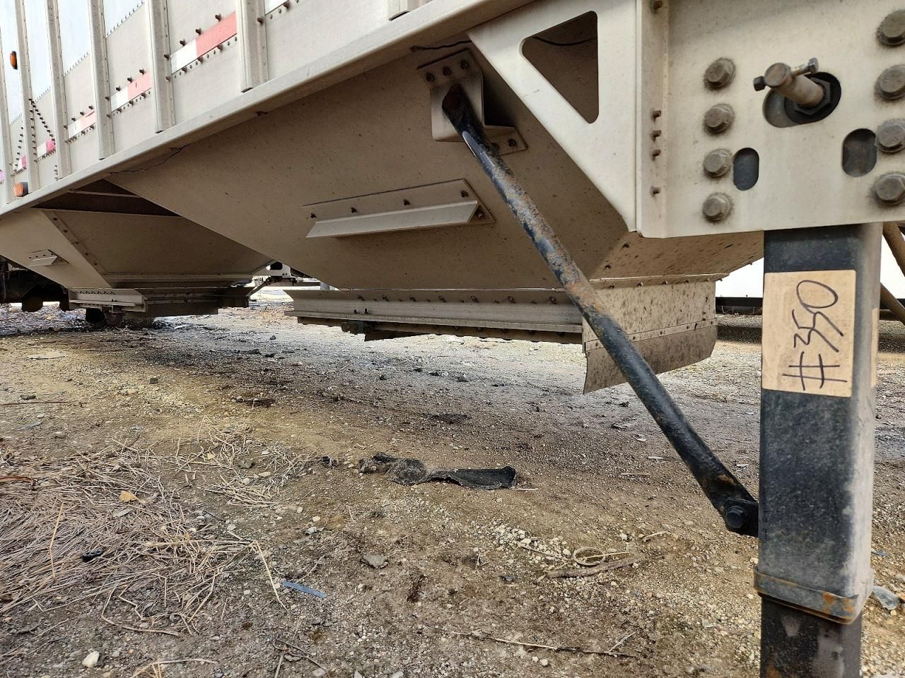 2010 Corn Husker Hopper Bottom Grain Trailer