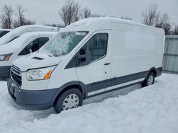 Salvage trucks for sale at Barberton, OH auction: 2017 Ford Transit 150 Utility / Service Van