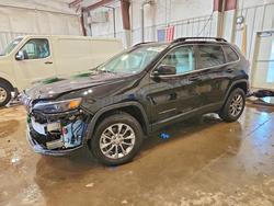 Jeep salvage cars for sale: 2022 Jeep Cherokee Latitude lux