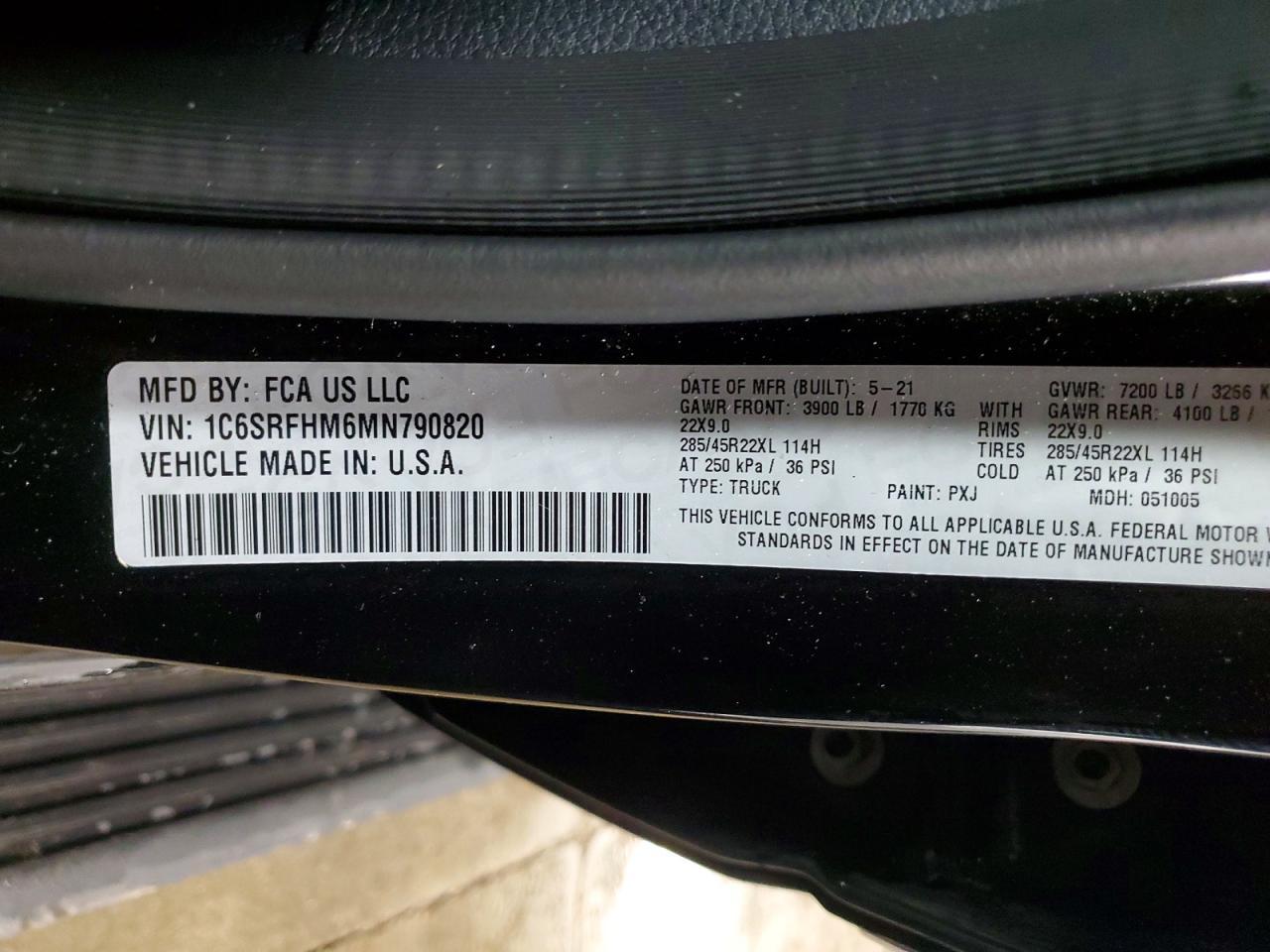 2021 Dodge RAM 1500 Limited