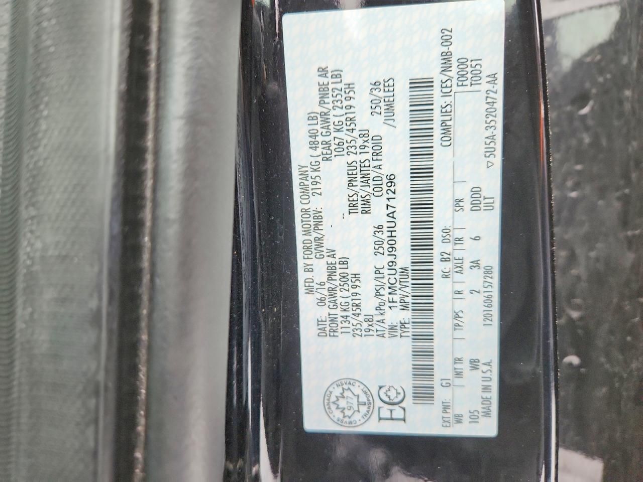 2017 Ford Escape Titanium