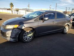 Honda salvage cars for sale: 2012 Honda Civic lx