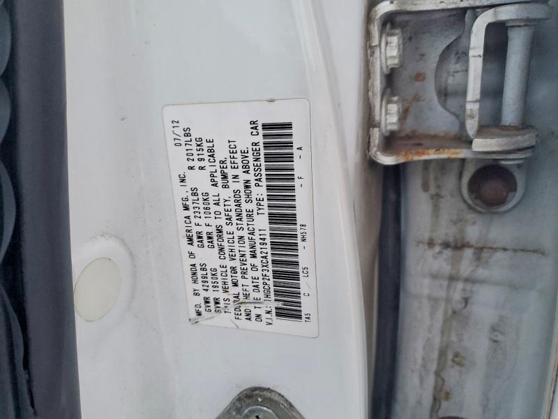2012 Honda Accord lx
