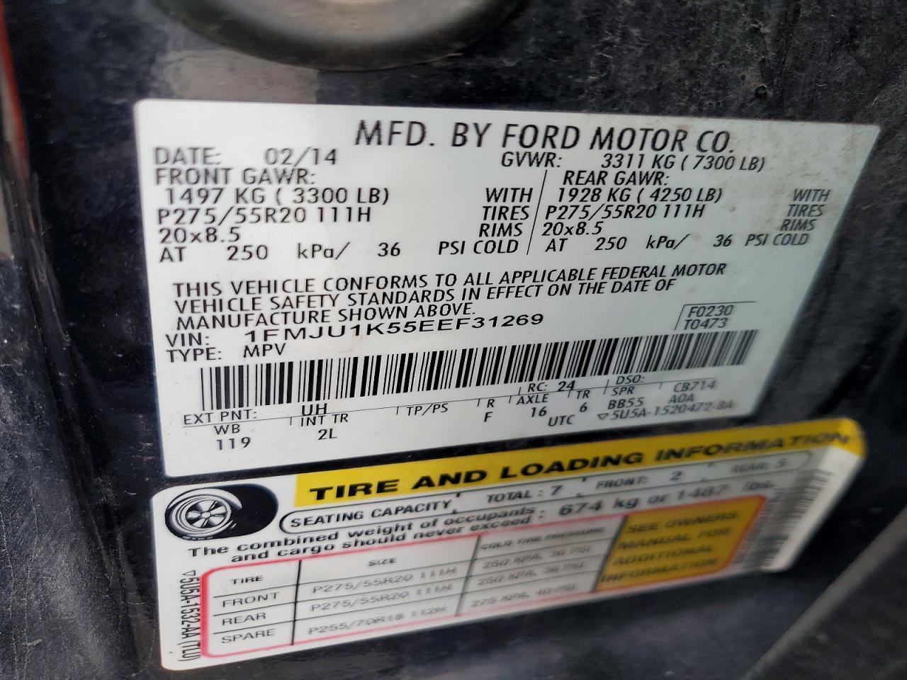 2014 Ford Expedition Limited