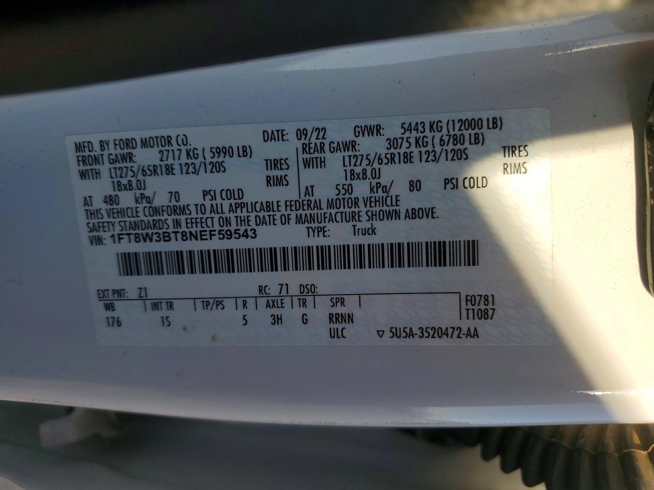 2022 Ford F350 Super Duty