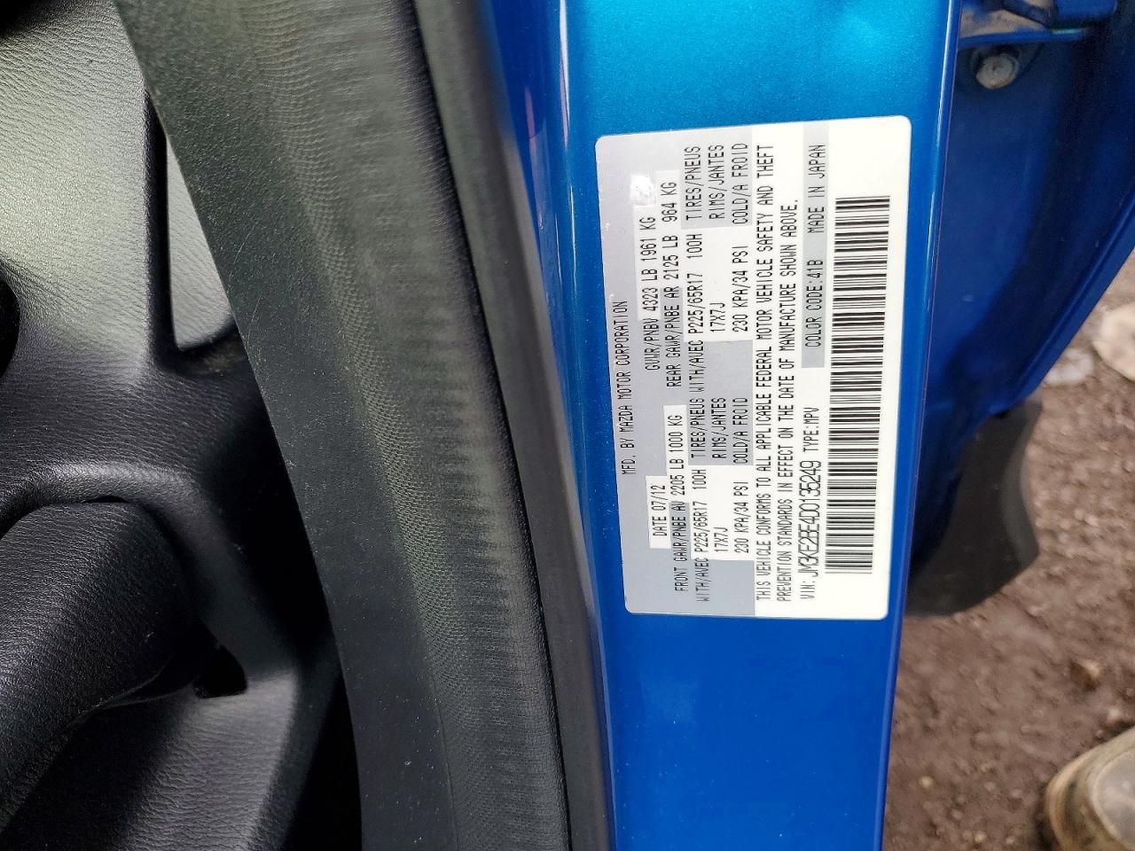 2013 Mazda Cx-5 Sport