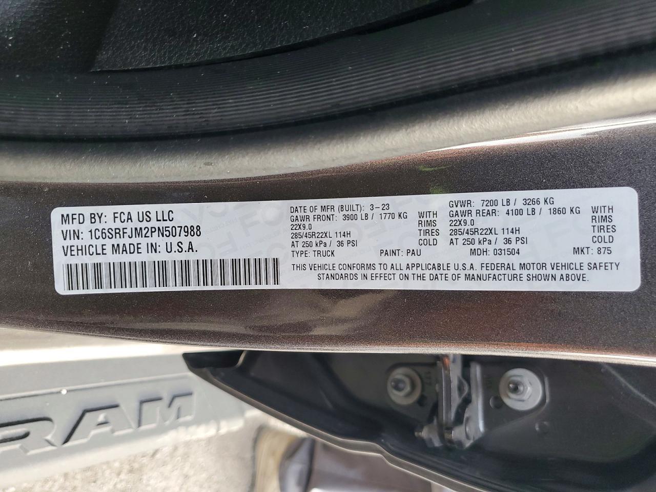 2023 Dodge 1500 Laramie