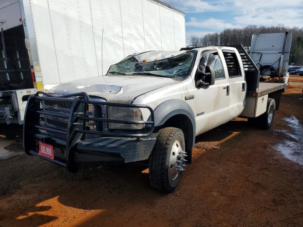 2006 Ford F550 Super Duty Flatbed Truck