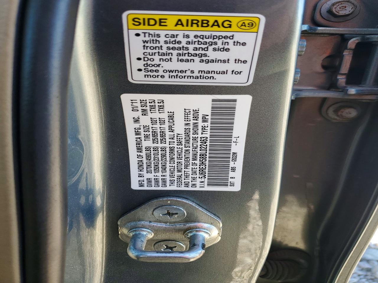 2011 Honda Cr-v ex