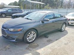 2017 Chevrolet Malibu lt en venta en Savannah, GA