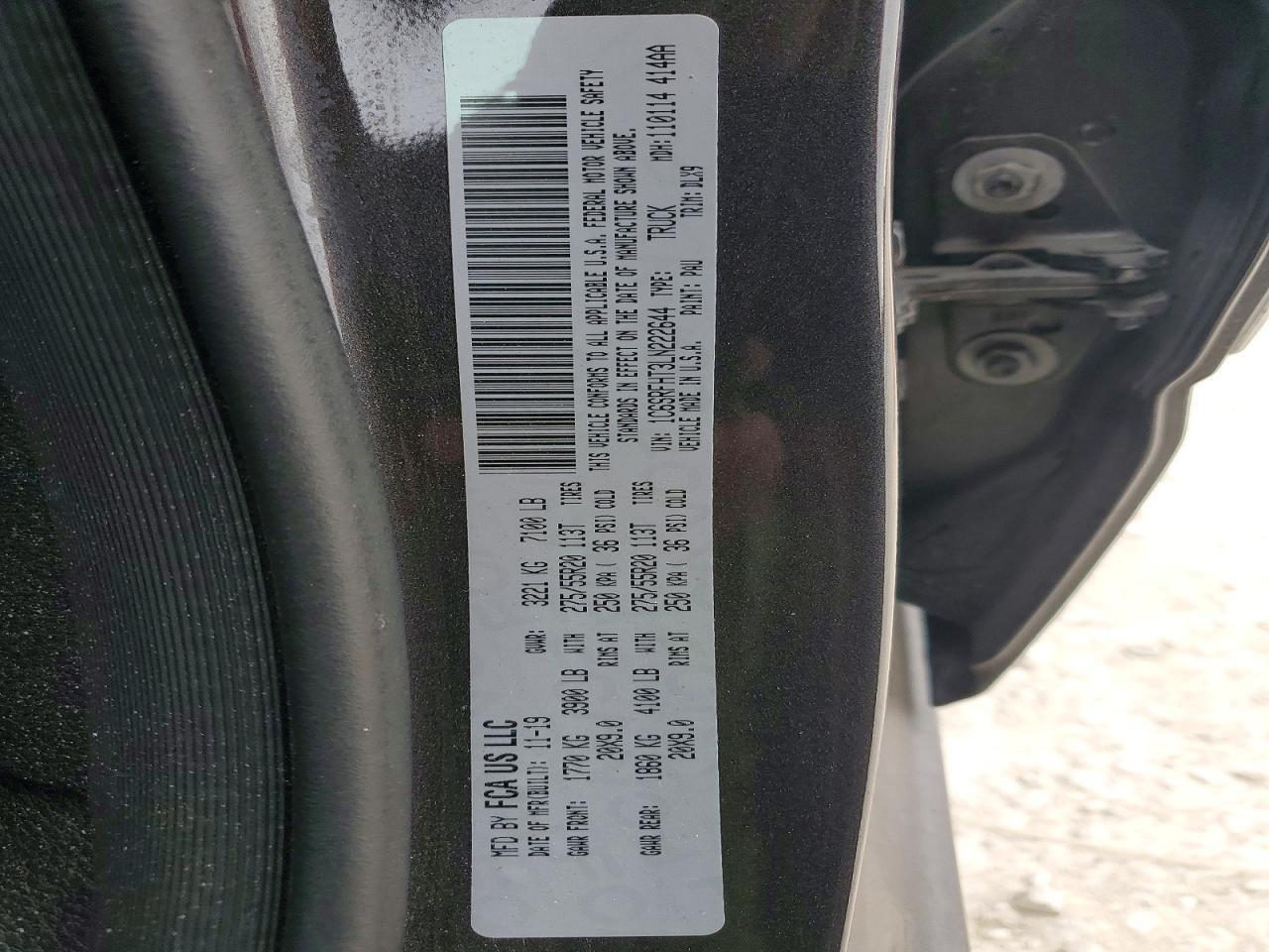2020 Dodge Ram 1500 Limited