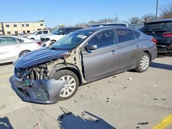 Nissan salvage cars for sale: 2018 Nissan Sentra s