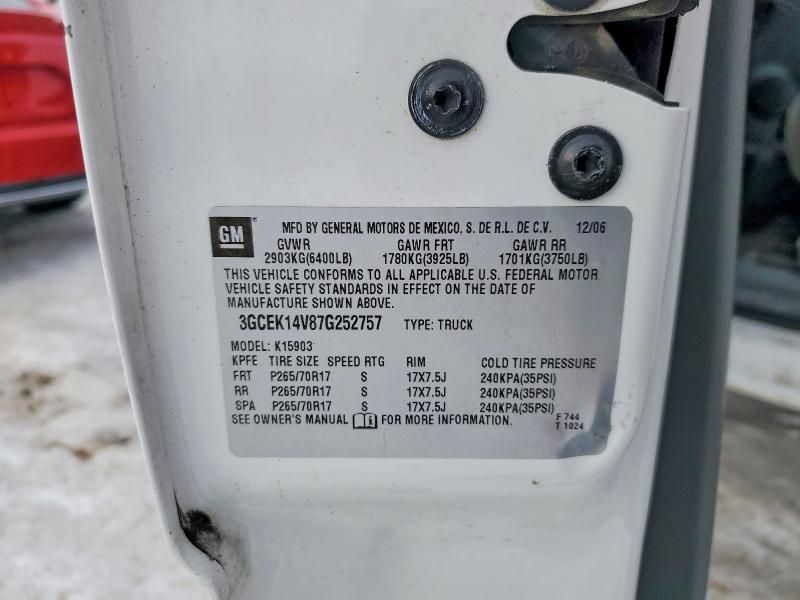 2007 Chevrolet Silverado K1500 Classic