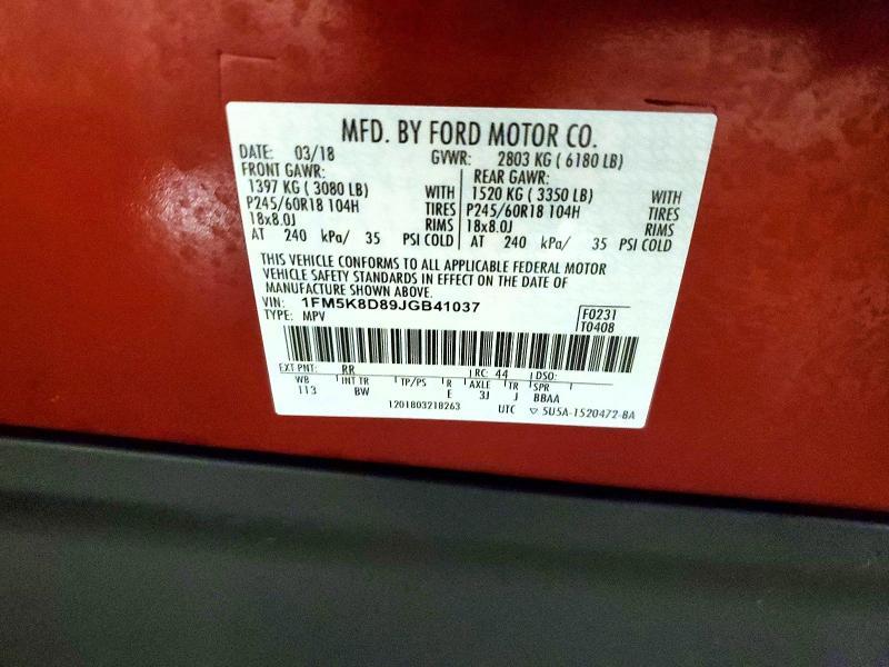 2018 Ford Explorer xlt