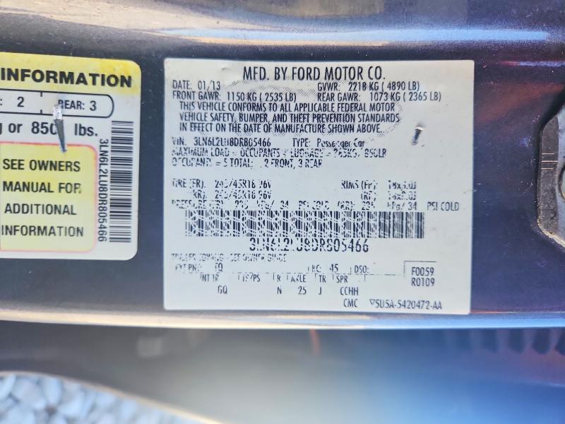 2013 Lincoln Mkz Hybrid