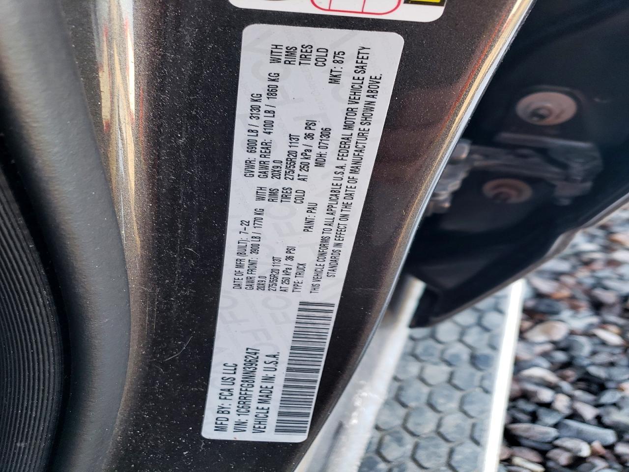 2022 Dodge Ram 1500 big Horn/lone Star