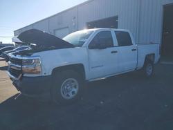 Salvage trucks for sale at Jacksonville, FL auction: 2018 Chevrolet Silverado 1500 RWD 4.3L V6 W/T