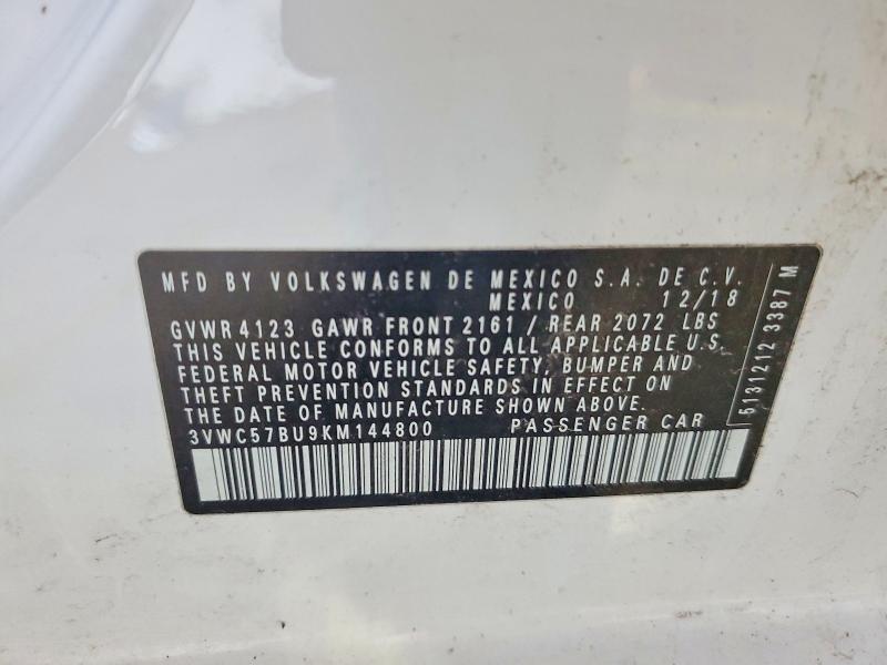 2019 Volkswagen Jetta s