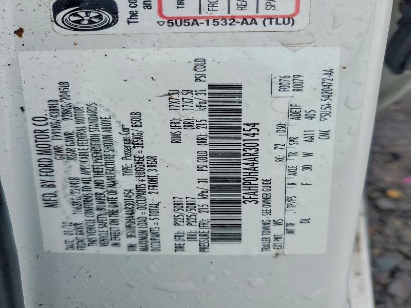 2010 Ford Fusion se