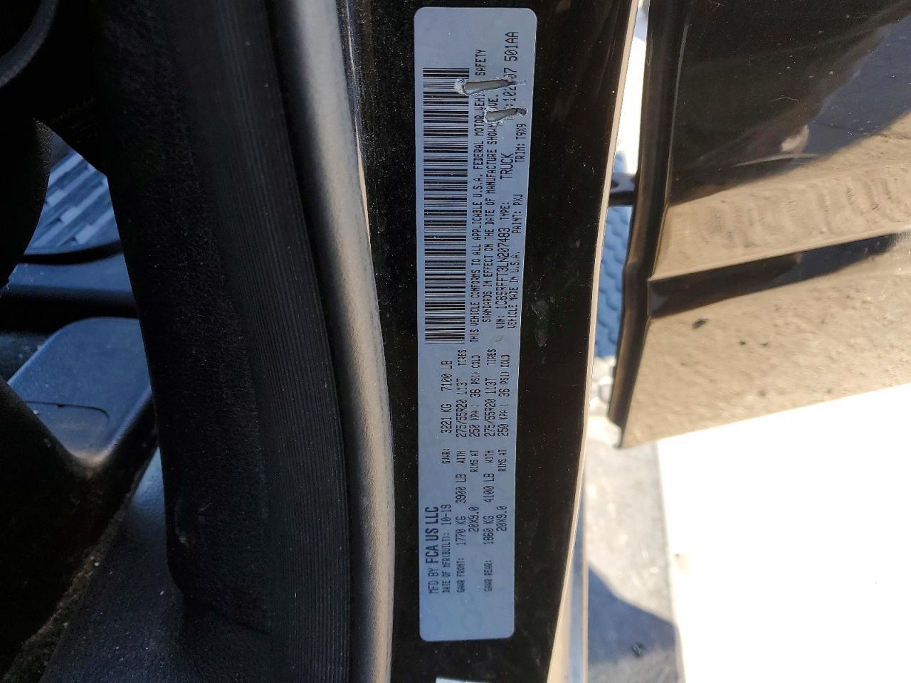 2020 Dodge Ram 1500 big Horn/lone Star