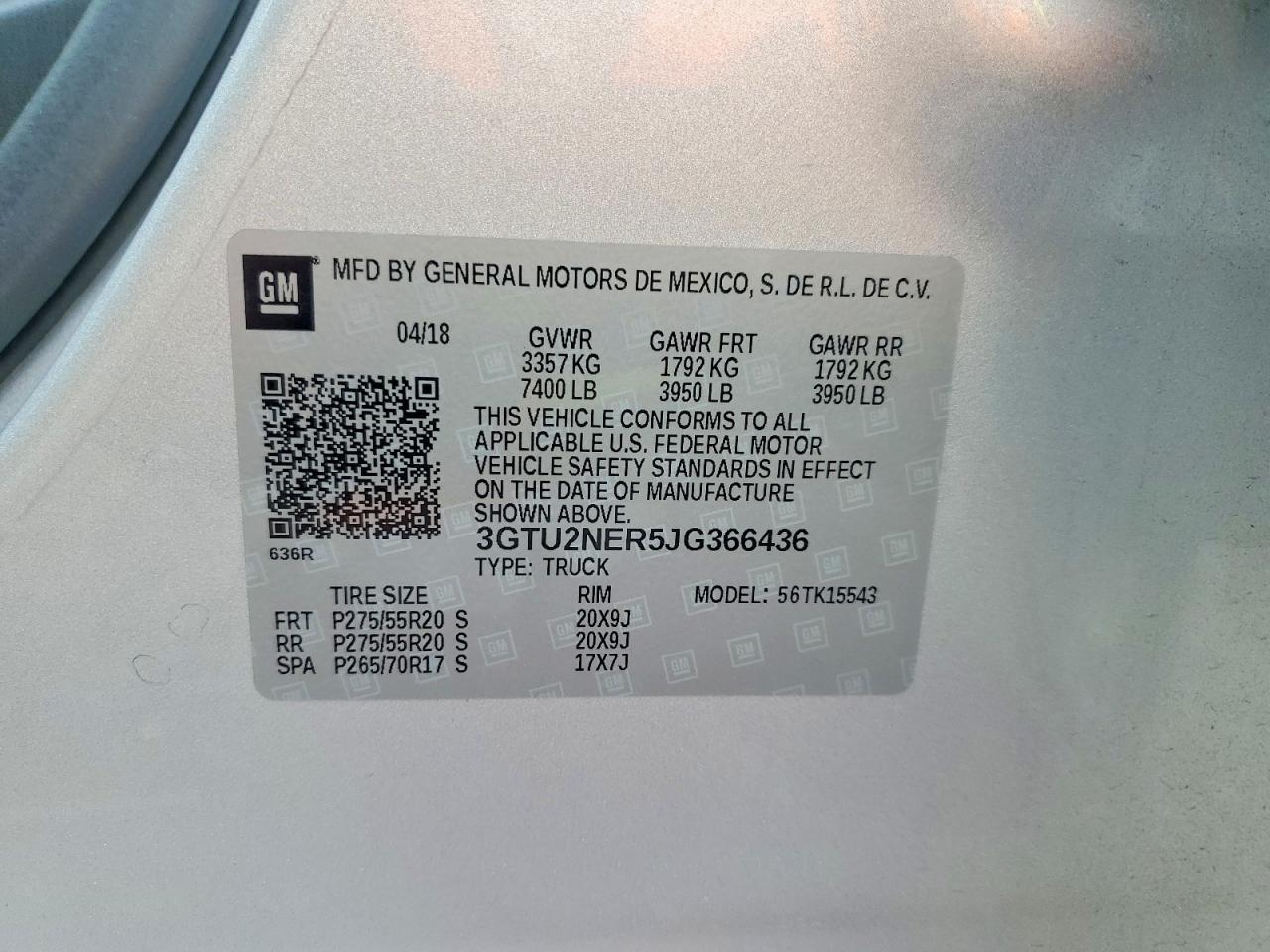 2018 GMC Sierra K1500 SLT