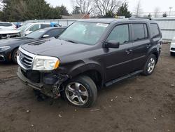 Vehiculos salvage en venta de Copart Finksburg, MD: 2015 Honda Pilot exl