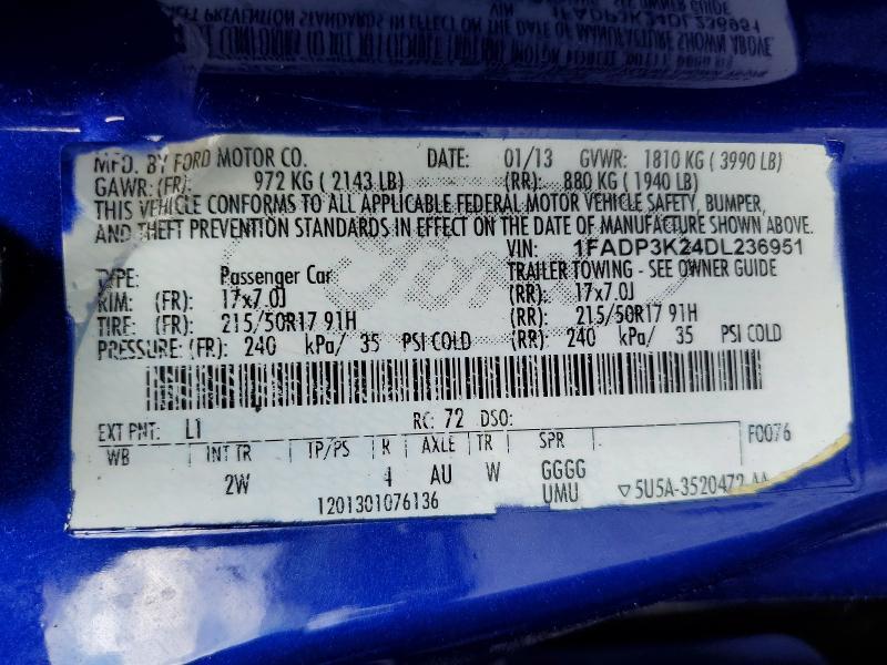 2013 Ford Focus se