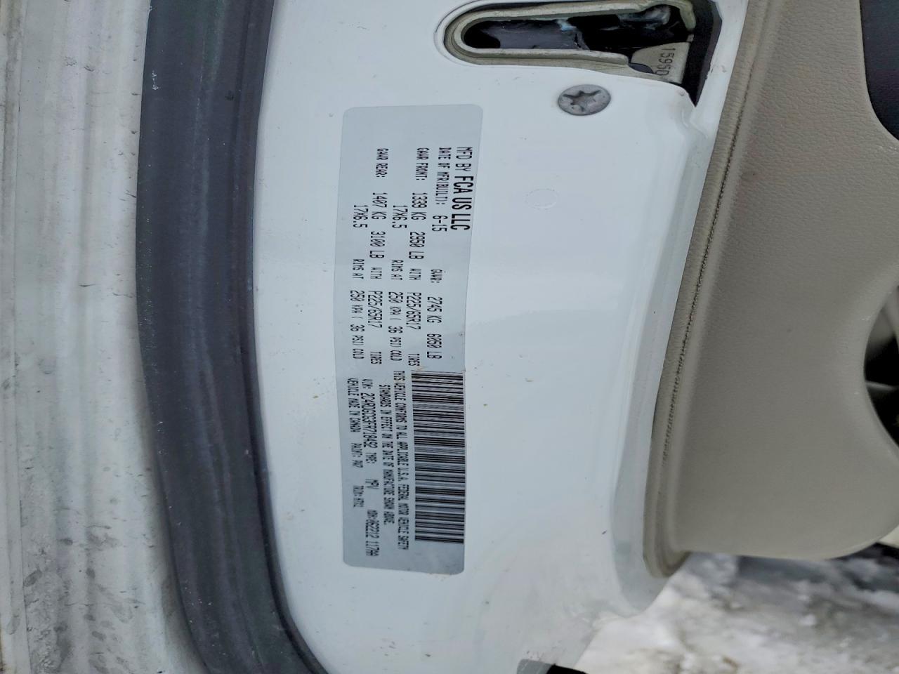 2015 Dodge Grand Caravan sxt