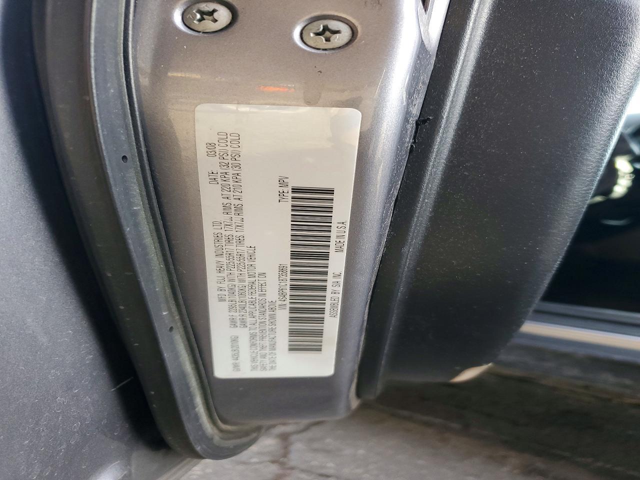 2008 Subaru Outback 2.5i