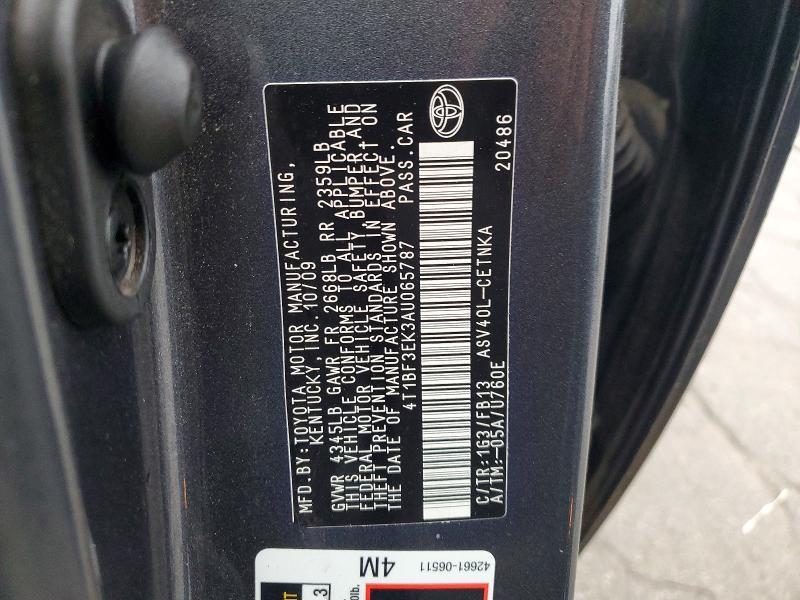 2010 Toyota Camry le