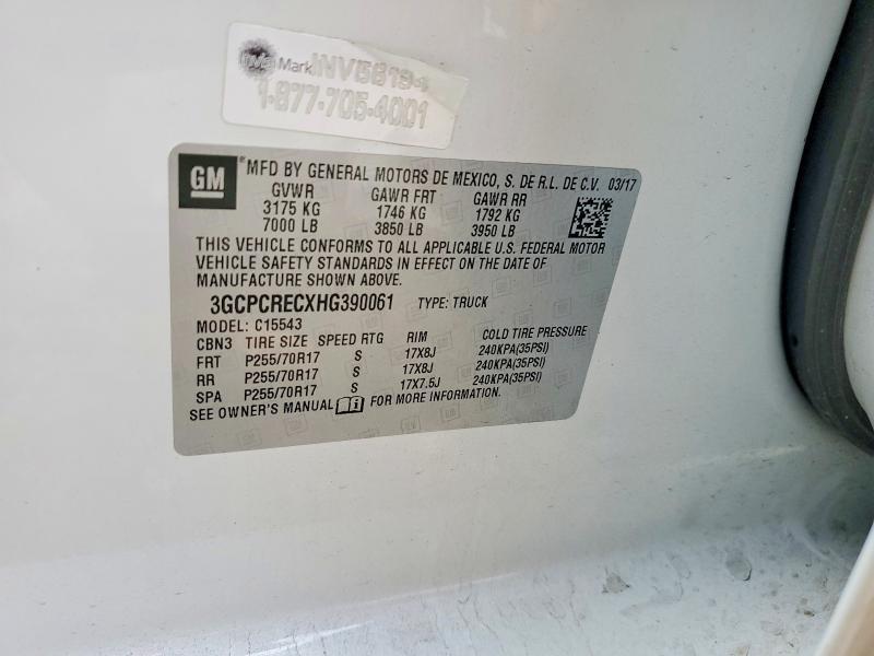 2017 Chevrolet Silverado C1500 LT