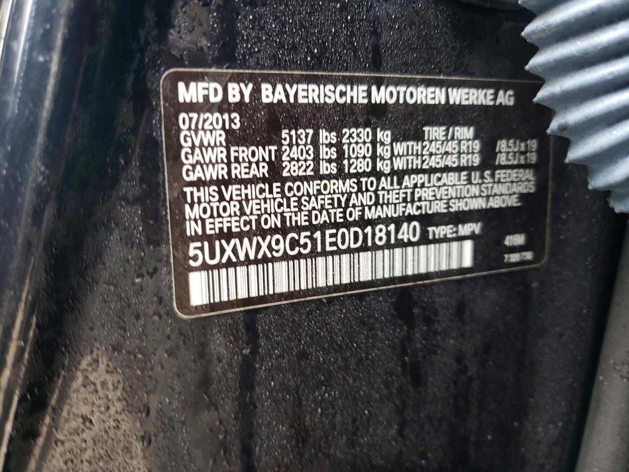 2014 BMW X3 Xdrive28i