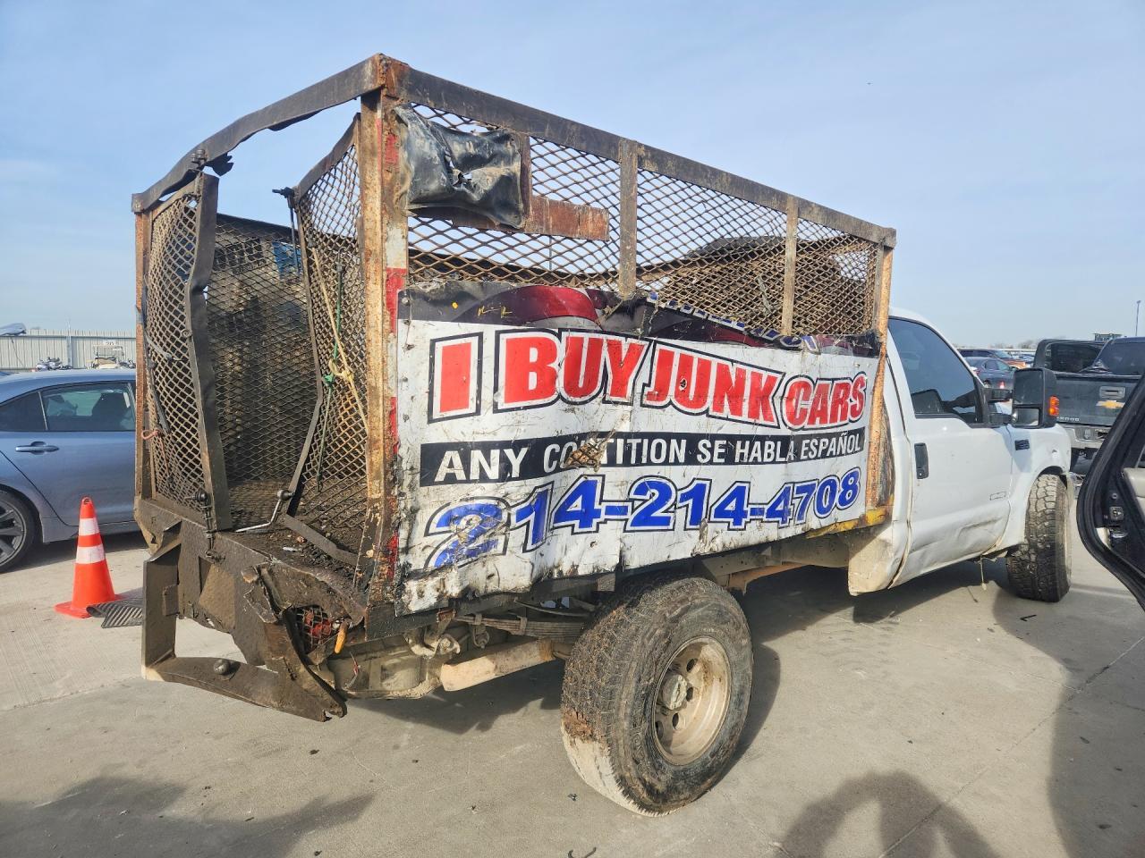 2000 Ford F350 Super Duty Flatbed Truck