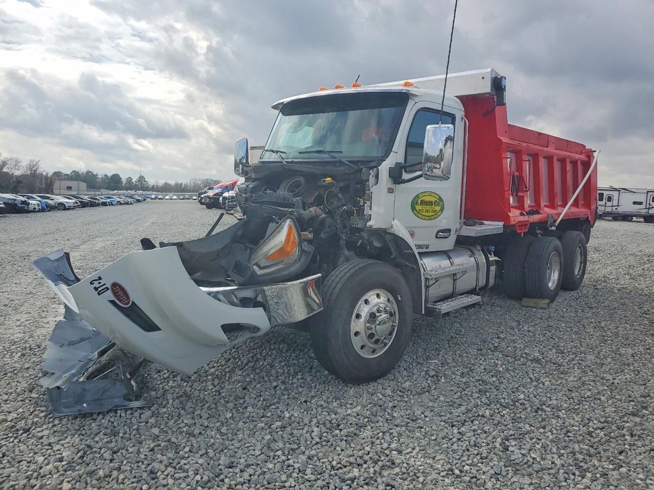 2025 Peterbilt 548 Dump Truck