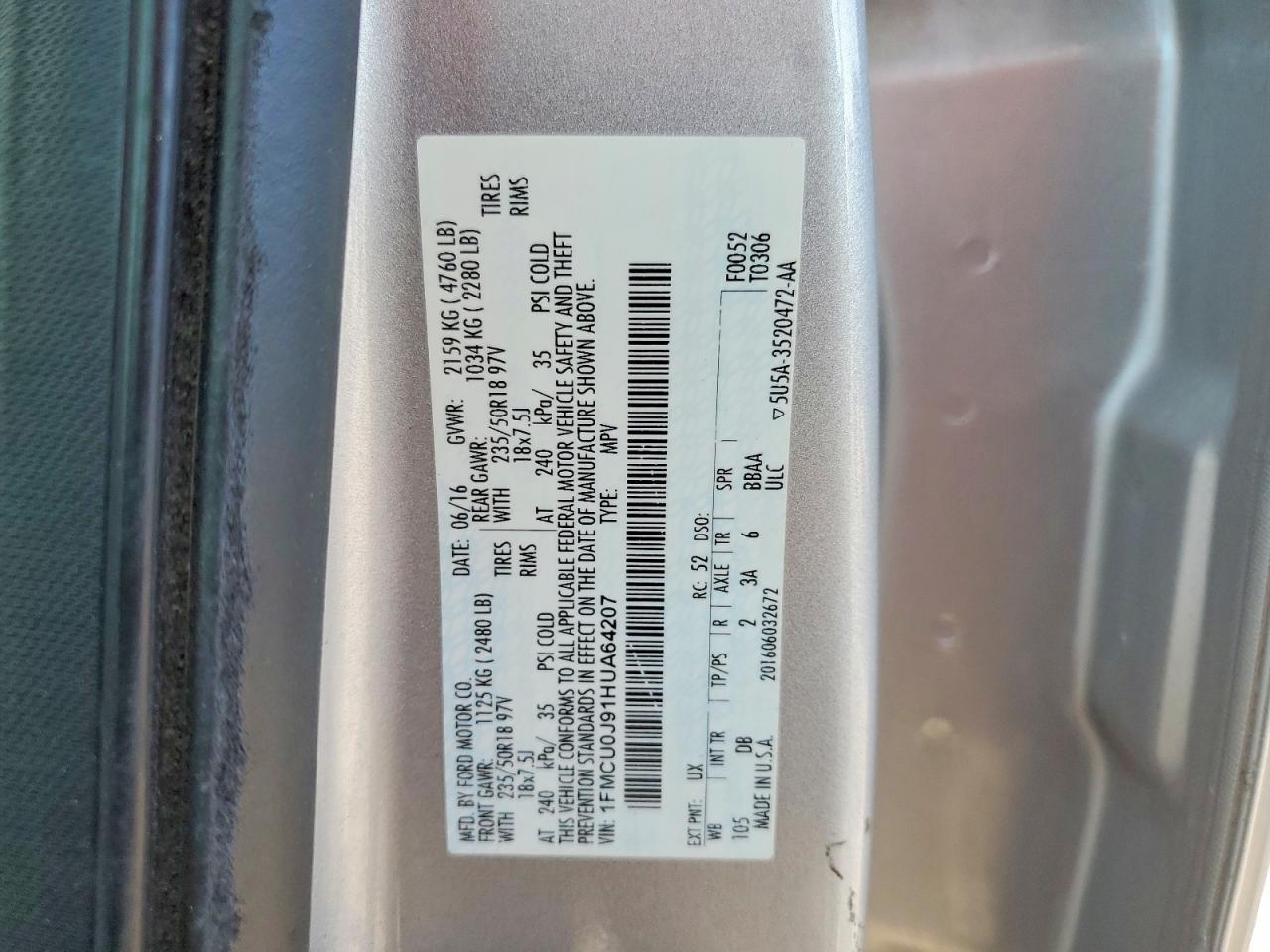 2017 Ford Escape Titanium