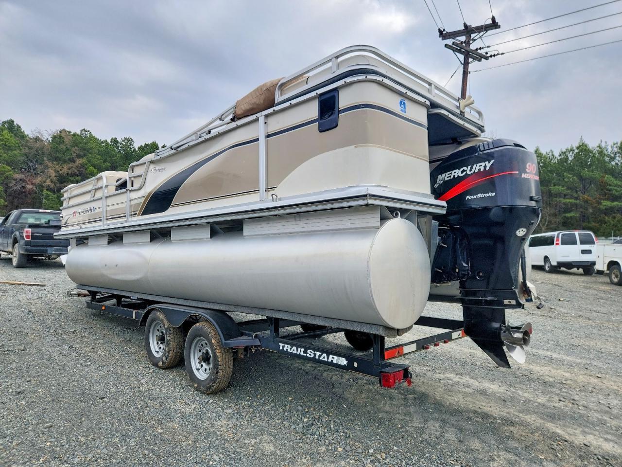 2002 Sun Tracker 22 Party Barge-Pontoon Boat