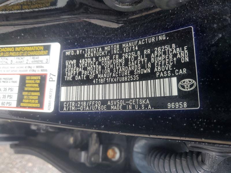 2015 Toyota Camry se